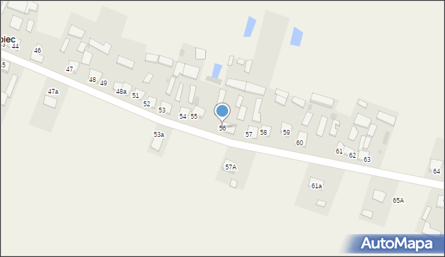 Rząbiec, Rząbiec, 56, mapa Rząbiec