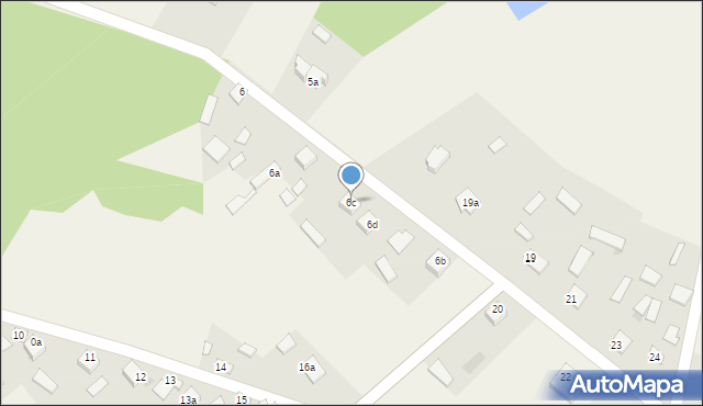 Rząbiec, Rząbiec, 6c, mapa Rząbiec