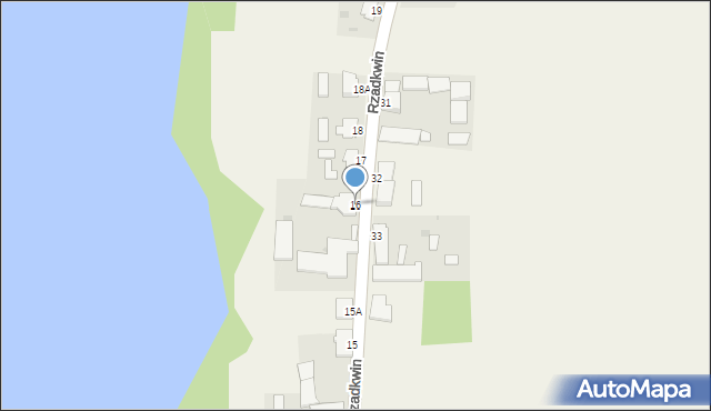 Rzadkwin, Rzadkwin, 16, mapa Rzadkwin