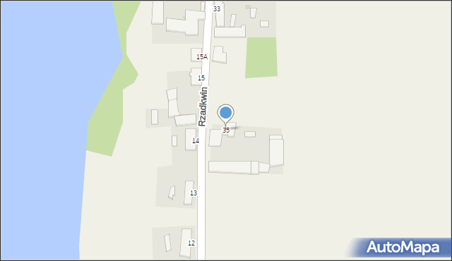 Rzadkwin, Rzadkwin, 35, mapa Rzadkwin
