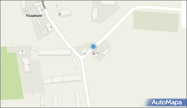 Rzadkwin, Rzadkwin, 38, mapa Rzadkwin