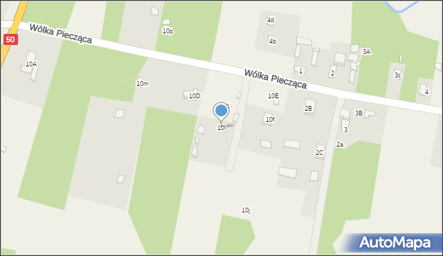 Rządza, Rządza, 10l, mapa Rządza