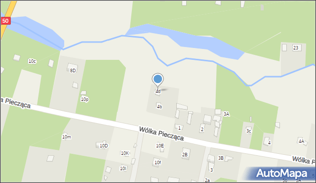 Rządza, Rządza, 4d, mapa Rządza