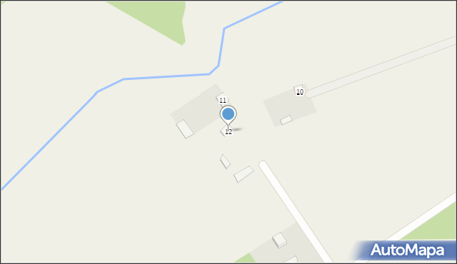 Rząśnik-Majdan, Rząśnik-Majdan, 12, mapa Rząśnik-Majdan