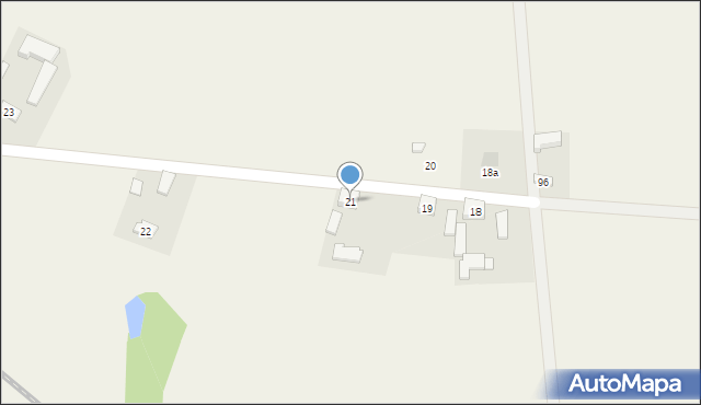 Rząśno, Rząśno, 21, mapa Rząśno