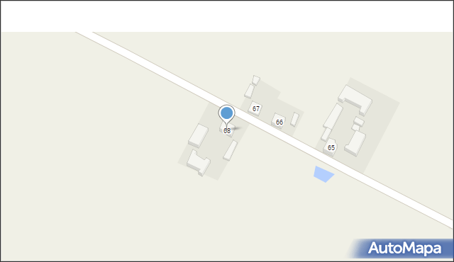 Rząśno, Rząśno, 68, mapa Rząśno