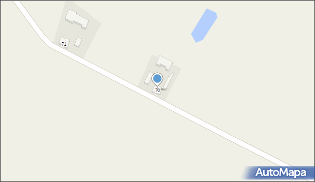 Rząśno, Rząśno, 70, mapa Rząśno