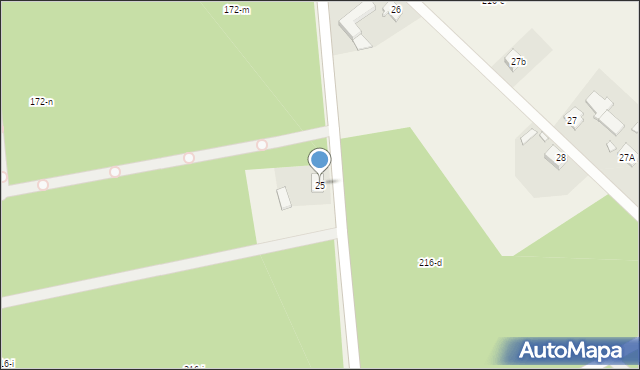 Rzecin, Rzecin, 25, mapa Rzecin