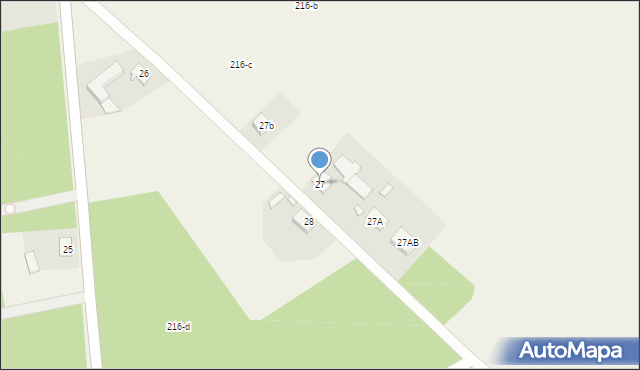 Rzecin, Rzecin, 27, mapa Rzecin
