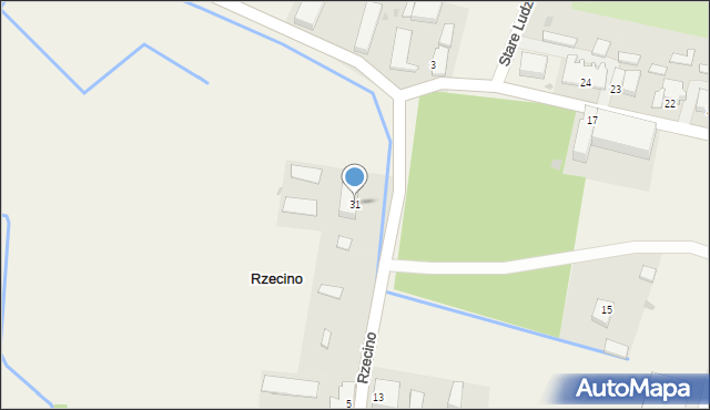 Rzecino, Rzecino, 31, mapa Rzecino