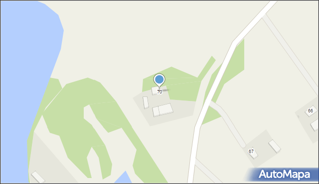 Rzeck, Rzeck, 70, mapa Rzeck