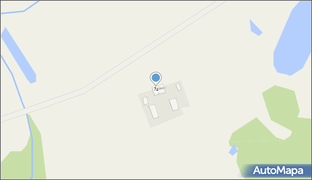 Rzeck, Rzeck, 74, mapa Rzeck