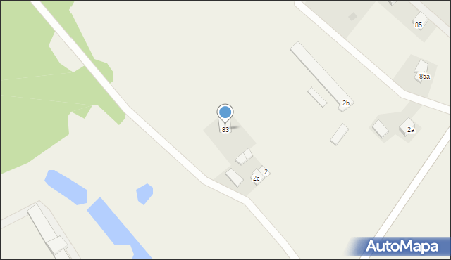 Rzeck, Rzeck, 83, mapa Rzeck