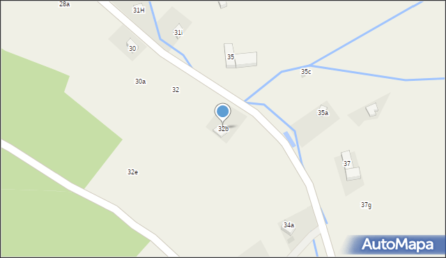 Rzeczka, Rzeczka, 32b, mapa Rzeczka