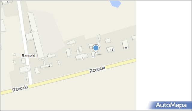 Rzeczki, Rzeczki, 4A, mapa Rzeczki