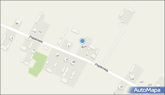 Rzeczków, Rzeczków, 4D, mapa Rzeczków