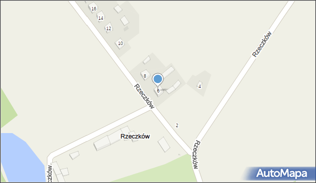 Rzeczków, Rzeczków, 6, mapa Rzeczków