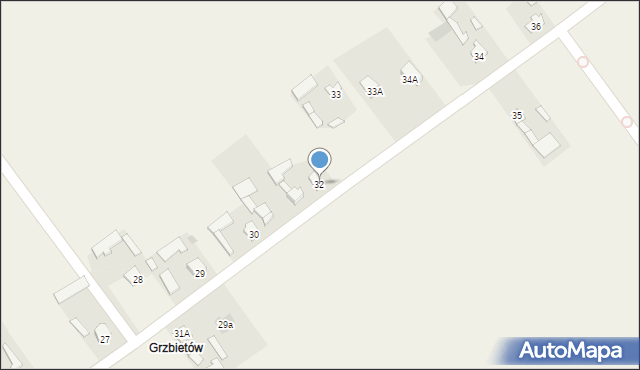 Rzeczków-Kolonia, Rzeczków-Kolonia, 32, mapa Rzeczków-Kolonia