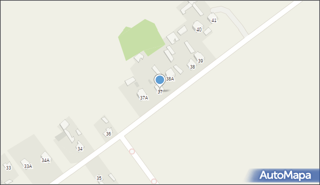 Rzeczków-Kolonia, Rzeczków-Kolonia, 37, mapa Rzeczków-Kolonia