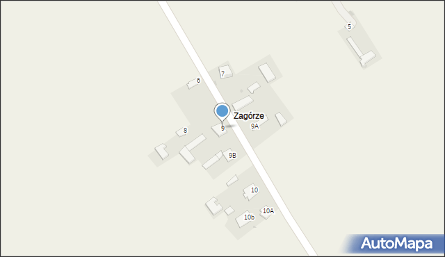 Rzeczków-Kolonia, Rzeczków-Kolonia, 9, mapa Rzeczków-Kolonia