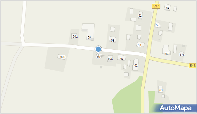 Rzęczkowo, Rzęczkowo, 60, mapa Rzęczkowo