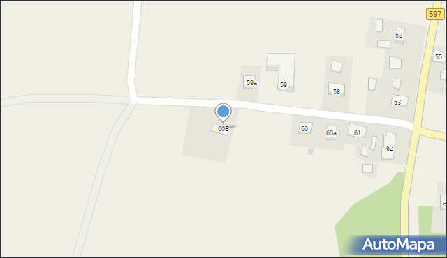 Rzęczkowo, Rzęczkowo, 60B, mapa Rzęczkowo