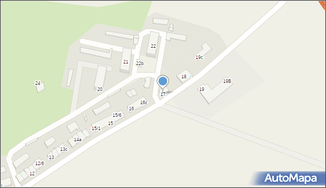 Rzeczna, Rzeczna, 17, mapa Rzeczna