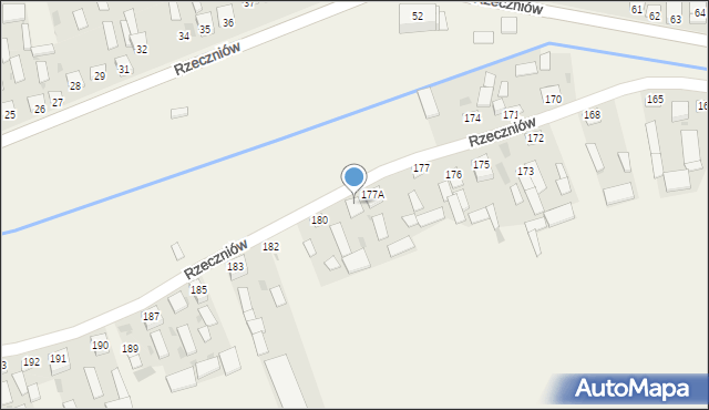 Rzeczniów, Rzeczniów, 178, mapa Rzeczniów