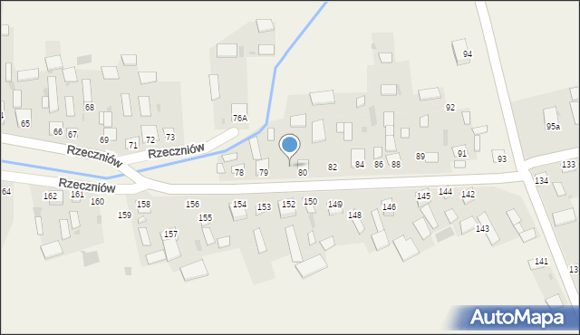 Rzeczniów, Rzeczniów, 81, mapa Rzeczniów