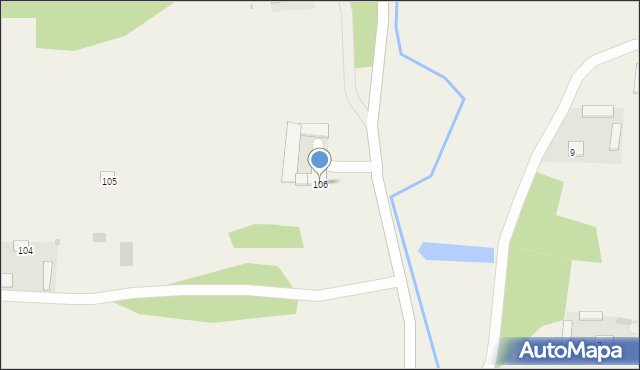 Rzeczyca, Rzeczyca, 106, mapa Rzeczyca