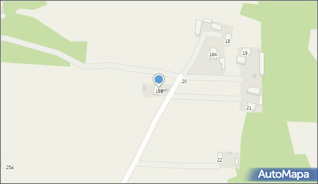 Rzeczyca, Rzeczyca, 19B, mapa Rzeczyca