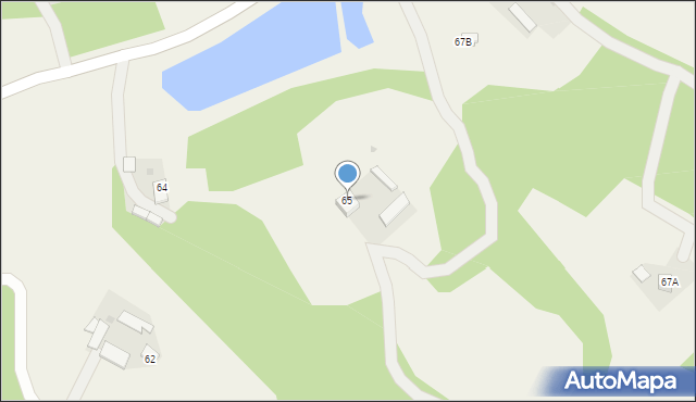 Rzeczyca, Rzeczyca, 65, mapa Rzeczyca