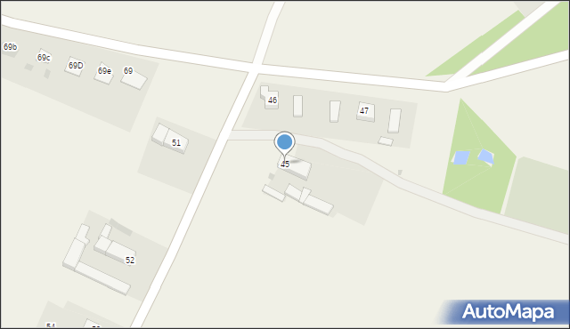 Rzeczyca, Rzeczyca, 45, mapa Rzeczyca