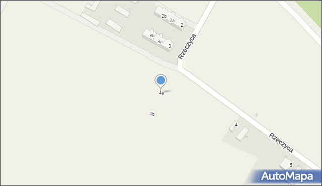 Rzeczyca, Rzeczyca, 4a, mapa Rzeczyca