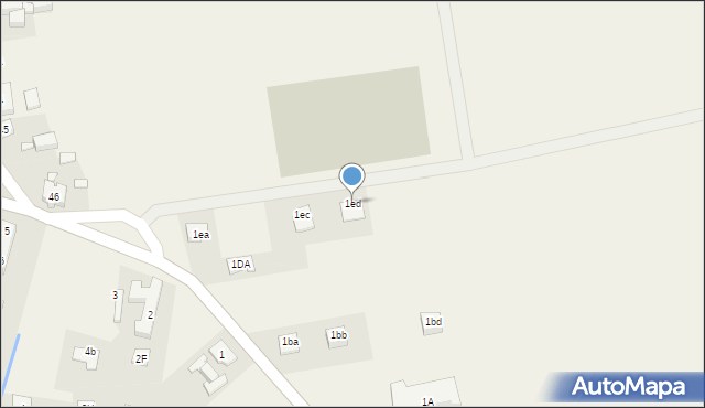 Rzeczyca, Rzeczyca, 1ed, mapa Rzeczyca