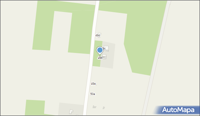 Rzeczyca, Rzeczyca, 49b, mapa Rzeczyca