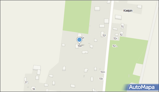 Rzeczyca, Rzeczyca, 52a, mapa Rzeczyca