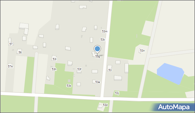 Rzeczyca, Rzeczyca, 53g, mapa Rzeczyca