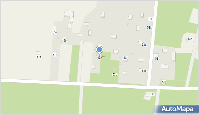 Rzeczyca, Rzeczyca, 53h, mapa Rzeczyca