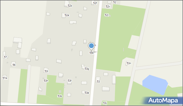 Rzeczyca, Rzeczyca, 53k, mapa Rzeczyca