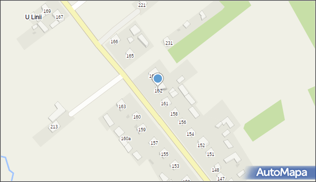 Rzeczyca Długa, Rzeczyca Długa, 162, mapa Rzeczyca Długa