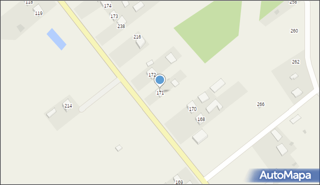 Rzeczyca Długa, Rzeczyca Długa, 171, mapa Rzeczyca Długa