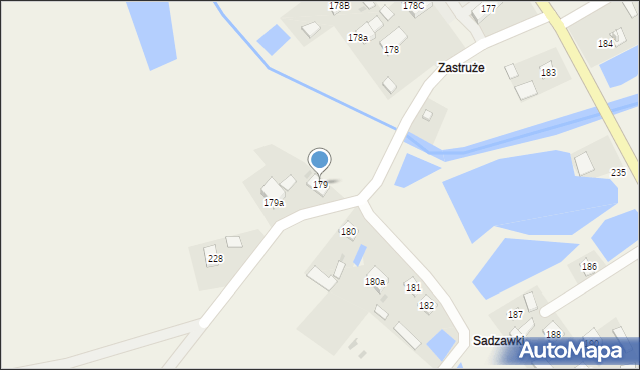 Rzeczyca Długa, Rzeczyca Długa, 179, mapa Rzeczyca Długa