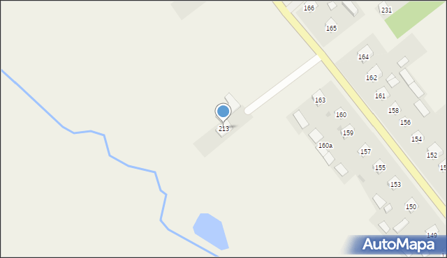 Rzeczyca Długa, Rzeczyca Długa, 213, mapa Rzeczyca Długa