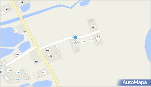Rzeczyca Długa, Rzeczyca Długa, 240, mapa Rzeczyca Długa