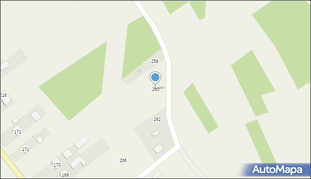 Rzeczyca Długa, Rzeczyca Długa, 260, mapa Rzeczyca Długa