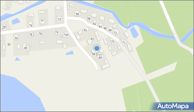 Rzeczyca Długa, Rzeczyca Długa, 67, mapa Rzeczyca Długa