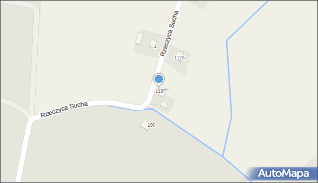 Rzeczyca Mokra, Rzeczyca Mokra, 113, mapa Rzeczyca Mokra