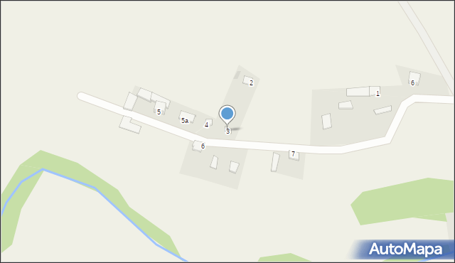 Rzeczyca Mokra, Rzeczyca Mokra, 3, mapa Rzeczyca Mokra