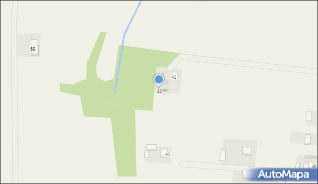 Rzeczyca Mokra, Rzeczyca Mokra, 42, mapa Rzeczyca Mokra